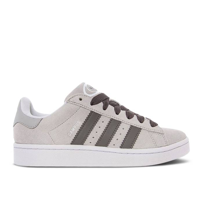 アディダス Adidas 【 Wmns Campus 00S \u0027Charcoal\u0027 Women Grey Two/Charcoal/Core White 】 構内 レディース 薄墨色 薄墨色 濃灰色 中核グループ 白いこと 白いこと