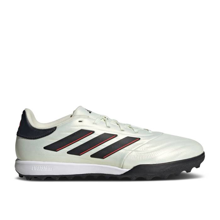 アディダス Adidas 【 Copa Pure 2 League Tf \u0027Solar Energy Pack\u0027 Men Ivory/Core Black/Solar Red 】 純然たる 活動力 メンズ 象牙色 中核グループ 黒いこと 黒いこと Red 赤・赤いこと