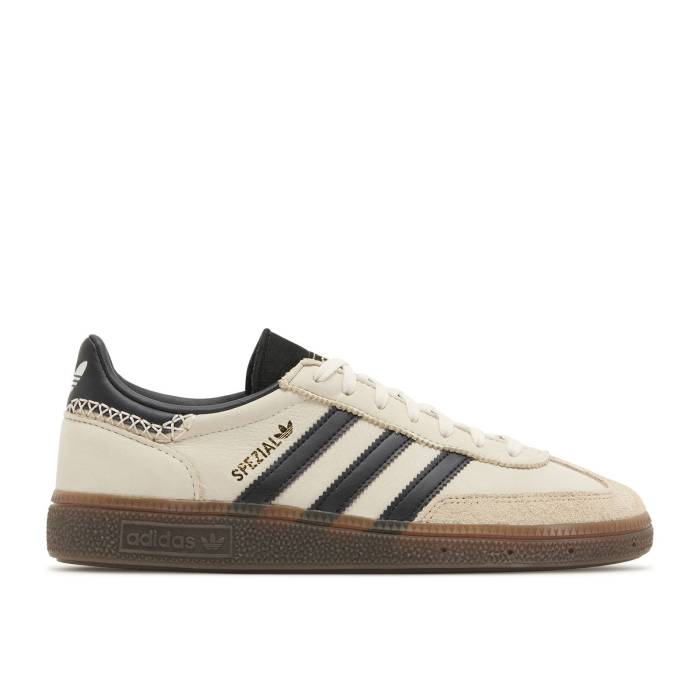 アディダス Adidas 【 Wmns Handball Spezial \u0027Wonder White Black\u0027 Women Wonder White/Core Black/Magic Beige 】 ハンドボール スペシアル 白いこと 白いこと レディース 白いこと 白いこと 中核グループ 黒いこと 黒いこと 神通力 ベー
