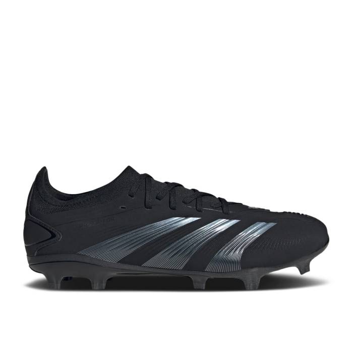 アディダス Adidas 【 Predator 24 Pro Low Fg Base Black Pack Men Core Black/Carbon/Core Black 】 プレデター プロ 黒色 ブラック メンズ コア 黒色 ブラック カーボン