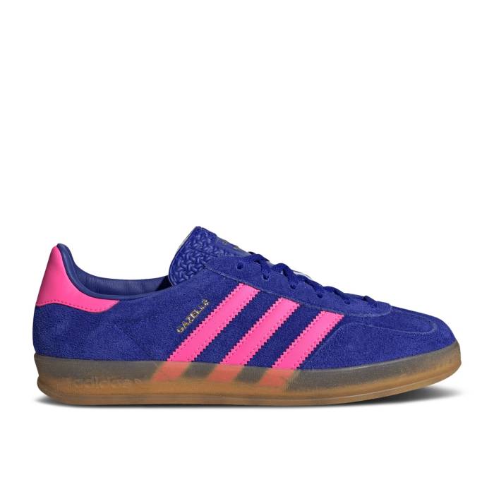 アディダス Adidas 【 Wmns Gazelle Indoor 'Blue Lucid Pink' Women Blue/Lucid Pink/Gum 3 】 ガゼル レディース 青色 ブルー pink ピンク 42,575円