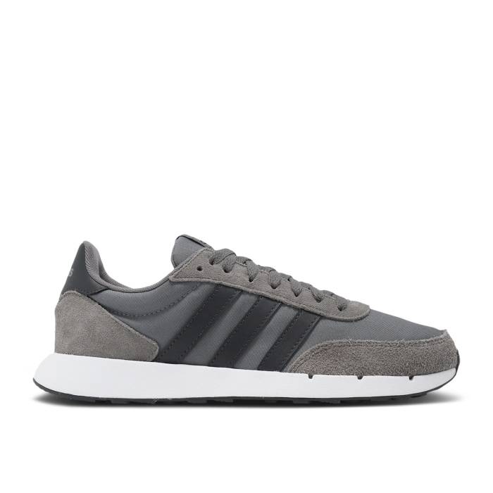 アディダス Adidas 【 Run 60S 2.0 \u0027Grey Carbon\u0027 Men Grey Four/Carbon/Cloud White 】 幽客 メンズ 薄墨色 薄墨色 炭素 白いこと 白いこと