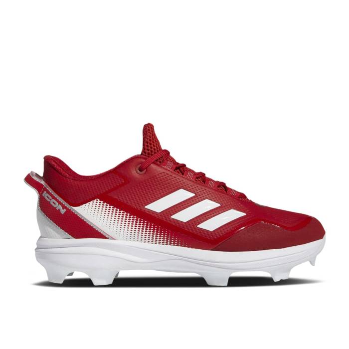 アディダス Adidas 【 Icon 7 Tpu 'Team Power Red' Men Team Power Red/Cloud White/Silver Metallic 】 アイコン Power パワー メンズ Team チーム Power パワー Red 赤・レッド 白色 ホワイト Silver 銀色・シルバー｜スニケス