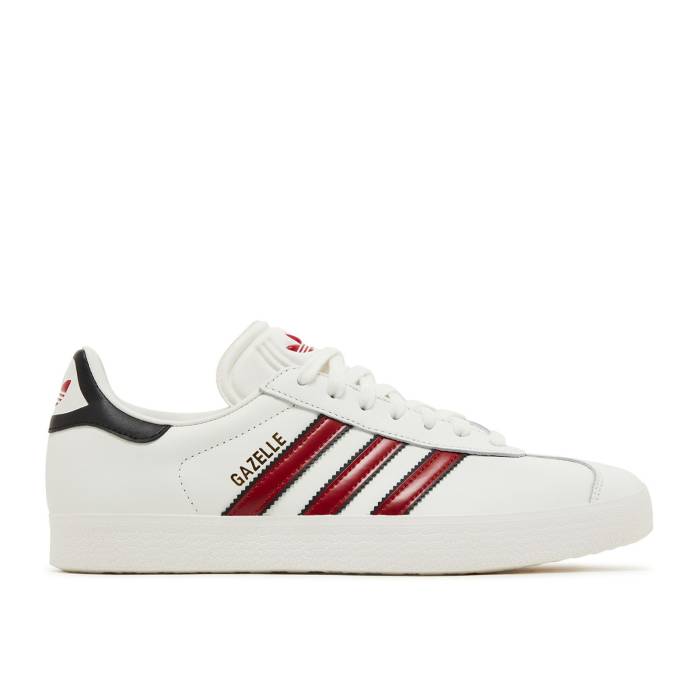アディダス Adidas 【 Gazelle \u0027White Scarlet Black\u0027 Men Core White/Better Scarlet/Core Black 】 ガゼル メンズ 中核グループ 白いこと 白いこと 黒いこと 黒いこと