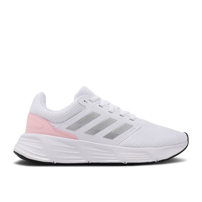 アディダス Adidas 【 Wmns Galaxy 6 \'White Clear Pink\' Women Cloud White/Silver Metallic/Clear Pink 】 ギャラクシー レディース 白色 ホワイト Silver 銀色・シルバー pink ピンク｜スニケス
