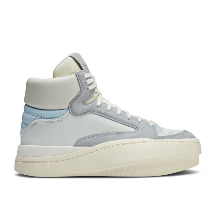 アディダス Adidas 【 Y-3 Centennial High Off White Light Grey Men Off White/Light Grey/Cream White 】 ハイ 白色 ホワイト メンズ 白色 ホワイト 灰色 グレー クリーム