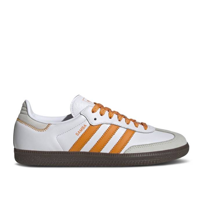 アディダス Adidas 【 Wmns Samba Og White Equipment Orange Women Footwear White/Equipment Orange/Off White 】 サンバ レディース 白色 ホワイト orange 橙・オレンジ