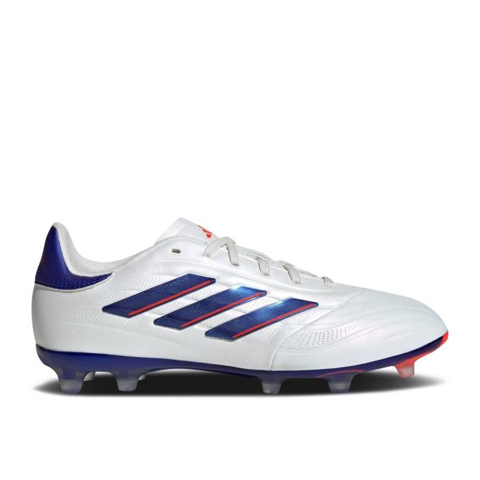 アディダス Adidas 【 Copa Pure 2 Elite Fg J \u0027Advancement Pack\u0027 Youth Cloud White/Lucid Blue/Solar Red 】 純然たる エリート 御坊っちゃん キッズ 白いこと 白いこと 青味 青み Red 赤・赤いこと