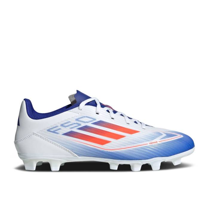 アディダス Adidas 【 Adizero F50 Club Fxg 'Advancement Pack' Men Cloud White/Solar Red/Lucid Blue 】 アディゼロ クラブ メンズ 白色 ホワイト Red 赤・レッド 青色 ブルー