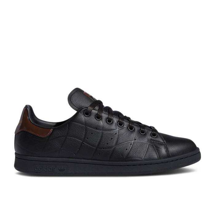 アディダス Adidas 【 Dime X Stan Smith 'Black Brown' Men Core Black/Brown/Dark Brown 】 メンズ コア 黒色 ブラック 茶色 ブラウン|スニケス