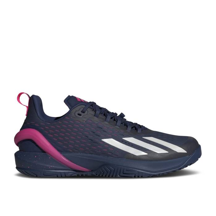 アディダス Adidas 【 Adizero Cybersonic 'Dark Blue Shock Pink' Men Dark Blue/Zero Metallic/Team Shock Pink 】 アディゼロ 青色 ブルー ショック メンズ 青色 ブルー ゼロ Team チーム ショック pink ピンク