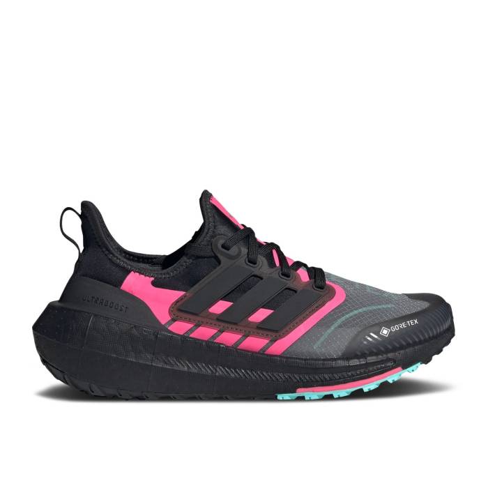 アディダス Adidas 【 Wmns Ultraboost Light Gore-Tex \u0027Black Lucid Pink\u0027 Women Core Black/Core Black/Lucid Pink 】 ゴアテックス レディース 中核グループ 黒いこと 黒いこと pink さくら色