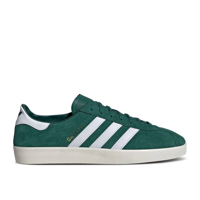 アディダス Adidas 【 Gazelle Decon 'Collegiate Green' Men Collegiate Green/Cloud White/Gold Metallic 】 ガゼル メンズ green 緑・グリーン 白色 ホワイト ゴールド