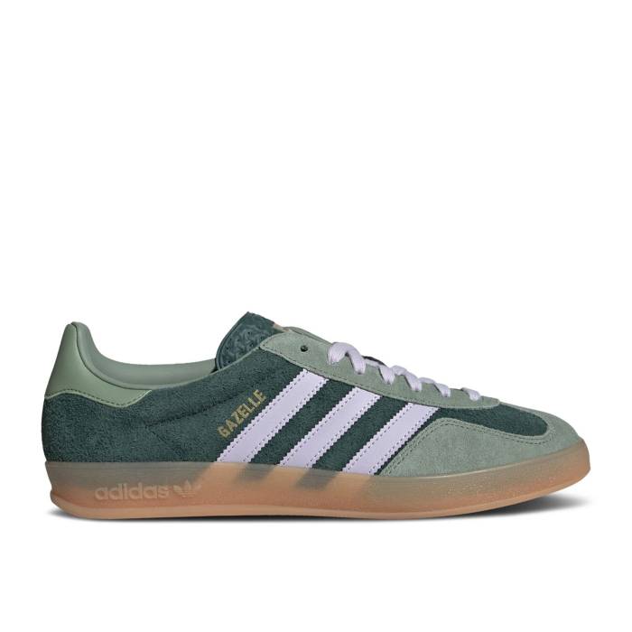 アディダス Adidas 【 Gazelle Indoor \u0027Mineral Green Silver Dawn\u0027 Men Mineral Green/Silver Dawn/Silver Green 】 ガゼル green 緑・緑であること Silver しろがね色・しろがね色 メンズ green 緑・緑であること Silver しろがね色・しろがね色 スニーカー-靴-メンズ靴