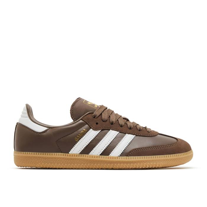 アディダス Adidas 【 Wmns Samba Og 'Earth Strata' Women Earth Strata/Footwear White/Gold Metallic 】 サンバ レディース 白色 ホワイト ゴールド
