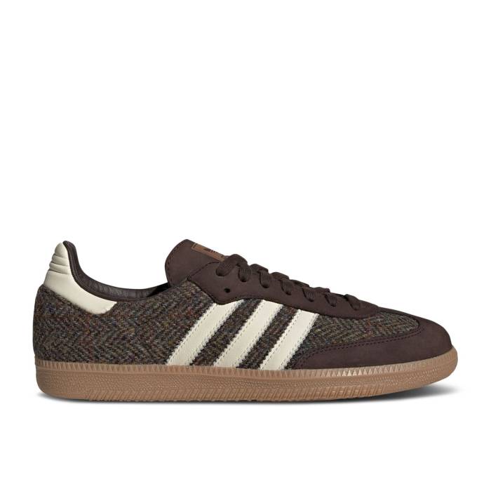 アディダス Adidas 【 Samba Og \u0027Tweed Pack - Dark Brown\u0027 Men Dark Brown/Cream White/Gum 】 サンバ メンズ 赤銅色 赤銅色 皮膚軟化剤 白いこと 白いこと