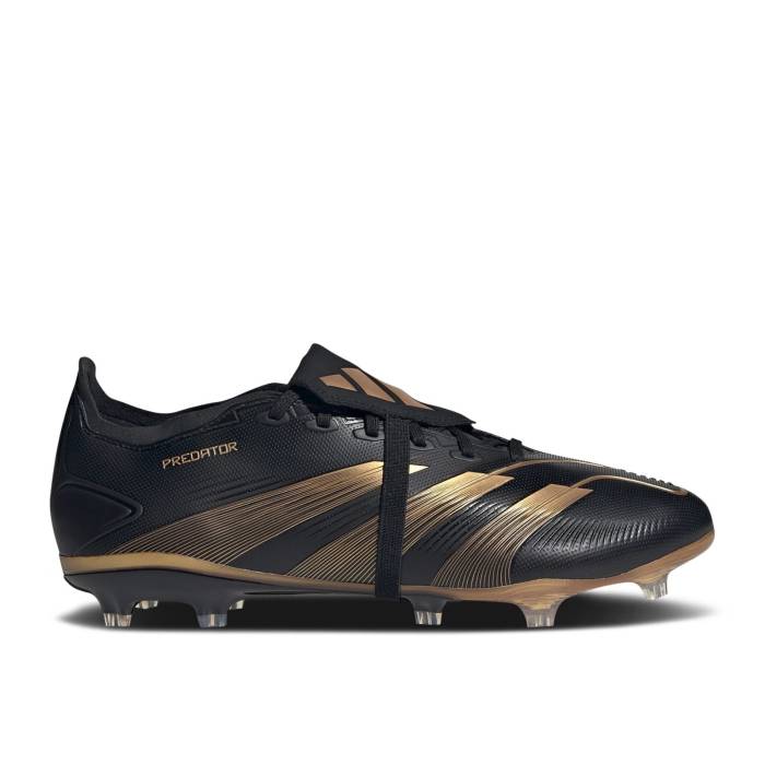 アディダス Adidas 【 Jude Bellingham X Predator 24 League Fg \u0027Belligold Pack\u0027 Men Core Black/Gold Metallic/Core Black 】 プレデター メンズ 中核グループ 黒いこと 黒いこと ゴールド メンズ靴-靴-スニーカー