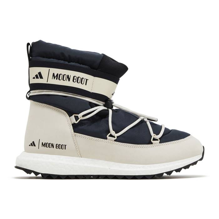 アディダス Adidas 【 Moon Boot X Moonboost High Black Clear Brown Men Core Black/Core Black/Clear Brown 】 ブーツ ハイ メンズ コア 黒色 ブラック 茶色 ブラウン