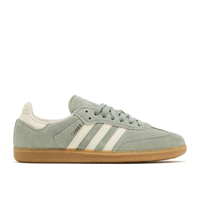 アディダス Adidas 【 Samba Adv \u0027Silver Green Wonder White\u0027 Men Silver Green/Wonder White/Gold Metallic 】 サンバ green 緑・緑であること メンズ Silver しろがね色・しろがね色 green 緑・緑であること 白いこと 白いこと ゴールド メンズ靴-靴-スニーカー