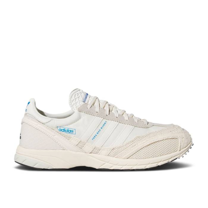 アディダス Adidas 【 Bad Bunny X Adizero Sl72 \u0027Comfort\u0027 Men Off White/Chalk White/Wonder White 】 アディゼロ メンズ 白いこと 白いこと