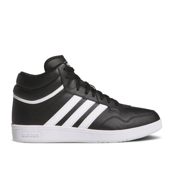 アディダス Adidas 【 Hoops 4.0 Mid \u0027Black White\u0027 Men Core Black/Cloud White/Core Black 】 ミッド メンズ 中核グループ 黒いこと 黒いこと 白いこと 白いこと