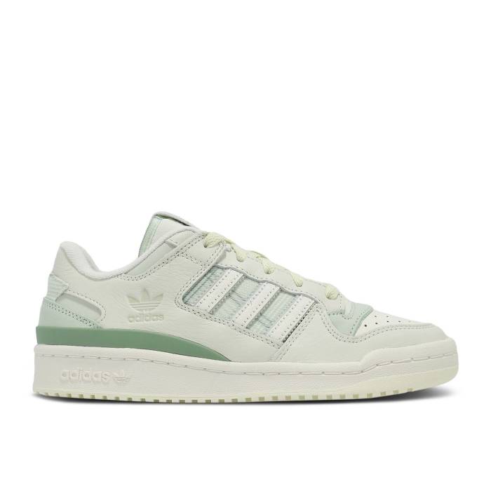 アディダス Adidas 【 Forum Low Cl 'Ivory Green' Men Ivory/Cloud White/Sand 】 フォーラム メンズ アイボリー 白色 ホワイト 砂色・サンド｜スニケス 35,490円