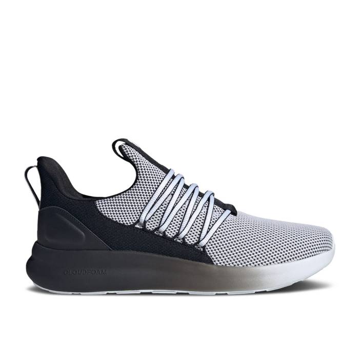 アディダス Adidas 【 Lite Racer Adapt 7.0 \u0027White Black\u0027 Men Cloud White/Core Black/Cloud White 】 点火装置 アダプト メンズ 白いこと 白いこと 中核グループ 黒いこと 黒いこと