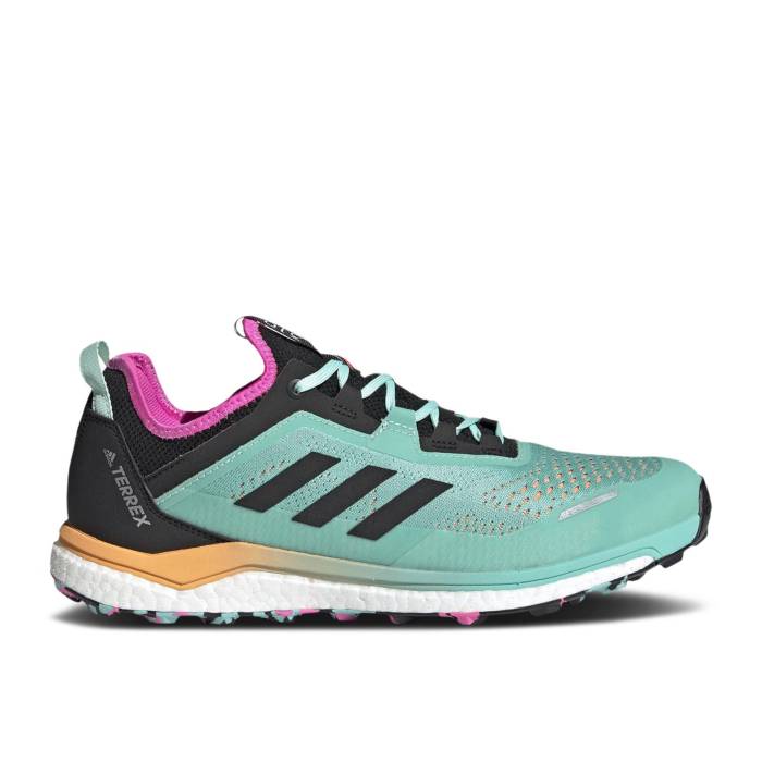 アディダス Adidas 【 Terrex Agravic Flow \u0027Acid Mint\u0027 Men Acid Mint/Core Black/Screaming Pink 】 流通受け答え メンズ 中核グループ 黒いこと 黒いこと pink さくら色 メンズ靴-スニーカー-靴
