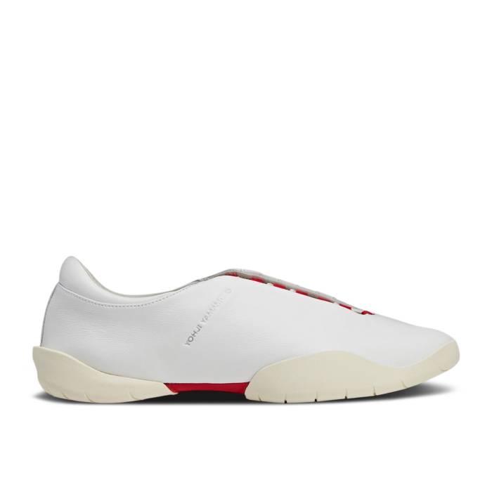 アディダス Adidas 【 Y-3 Regu Mary Jane 'White Scarlet' Men Core White/Cream White/Better Scarlet 】 メンズ コア 白色 ホワイト クリーム｜スニケス