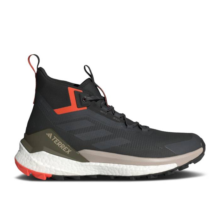 アディダス Adidas 【 Terrex Free Hiker 2.0 Gore-Tex \u0027Carbon Grey Orange\u0027 Men Carbon/Grey Six/Core Black 】 無償性 ゴアテックス 薄墨色 薄墨色 メンズ 炭素 薄墨色 薄墨色 中核グループ 黒いこと 黒いこと