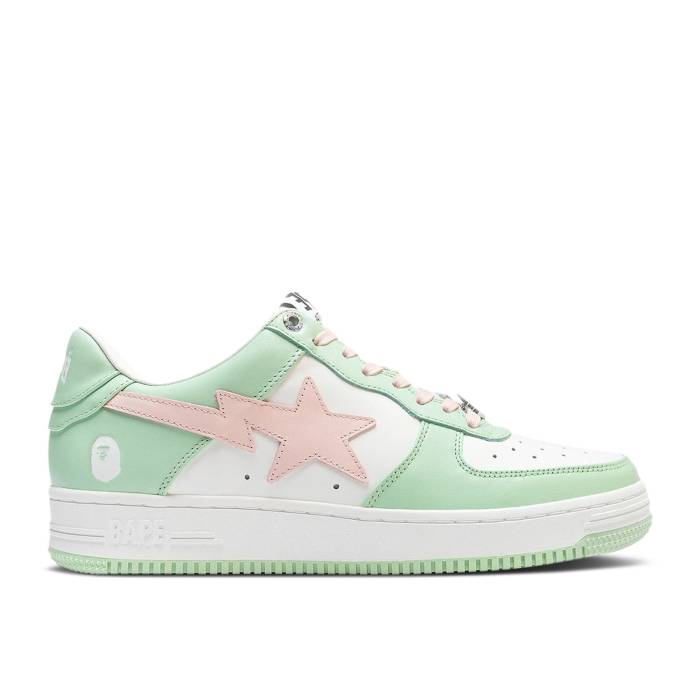 ベイプ Bape 【 Sta Low \u0027Pastel-Rich Pack - Mint Green\u0027 Men Green 】 メンズ green 緑・緑であること
