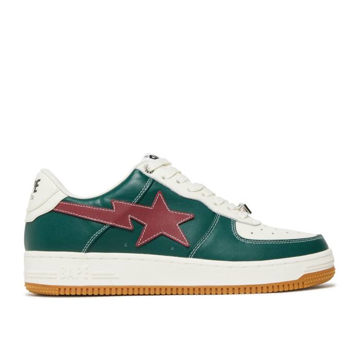 ベイプ Bape 【 End. X Sta \u0027Bowling\u0027 Men White/Green/Red 】 メンズ 白いこと 白いこと green 緑・緑であること Red 赤・赤いこと