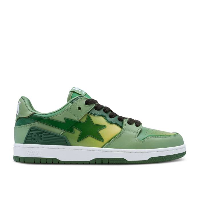 ベイプ Bape 【 Sk8 Sta #5 'Green Gradient' Men Green 】 メンズ green 緑・グリーン 101,150円