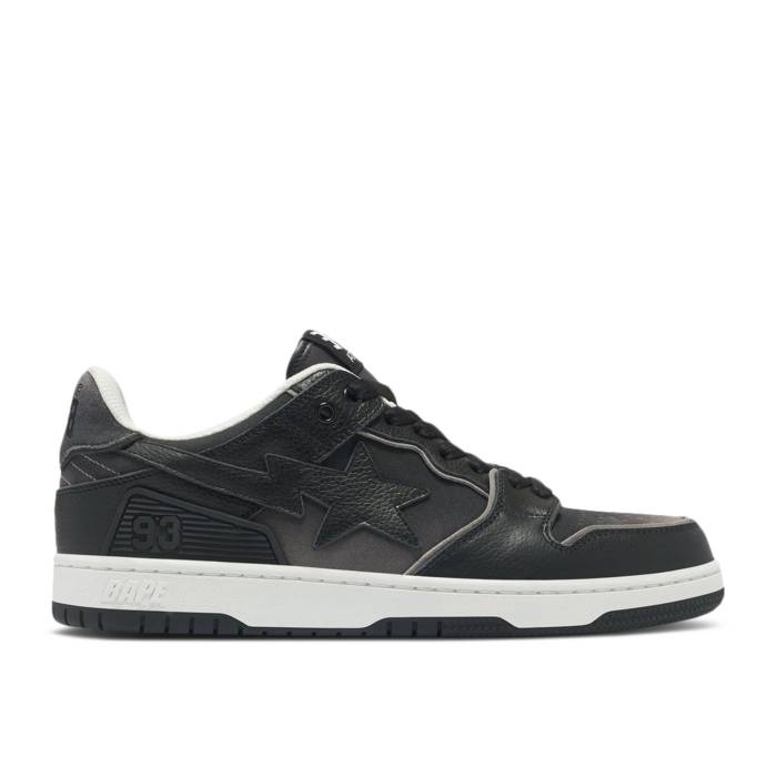 ベイプ Bape 【 Sk8 Sta #4 'Black Gradient' Men Black 】 メンズ 黒色 ブラック