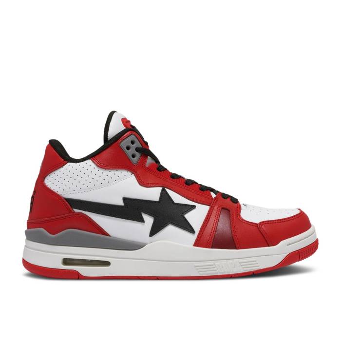 ベイプ Bape 【 Wmns Clutch Sta #1 \u0027Red\u0027 Women Red 】 レディース Red 赤・赤いこと 靴-レディース靴-スニーカー