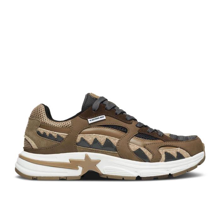 ベイプ Bape 【 Shark Sta #2 M2 \u0027Beige\u0027 Men Beige 】 シャーク メンズ ベージュ