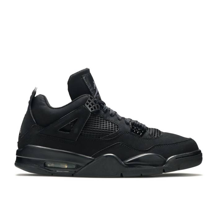 ナイキ　エアジョーダン Air Jordan 【 Jordan 4 Retro 'Black Cat' 2006 Men Black/Black/Light Graphite 】 レトロ メンズ 黒色 ブラック