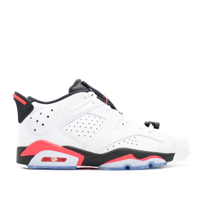 ナイキ　エアジョーダン Air Jordan 【 Jordan 6 Low 'White Infrared' Men White/Infrared 23-Black 】 メンズ 白色 ホワイト｜スニケス