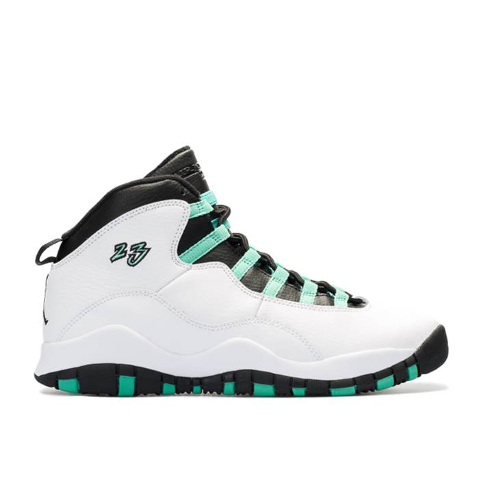 ナイキ エアジョーダン Air Jordan 【 Jordan 10 Gg Verde Youth White/Verde-Black-Infrared 】 ジュニア キッズ 白色 ホワイト