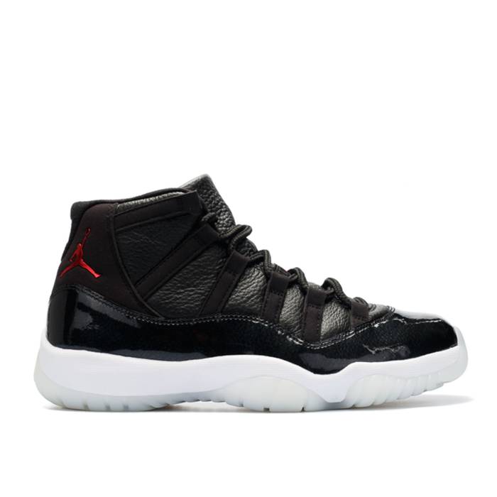 ナイキ エアジョーダン Air Jordan 【 Jordan 11 Retro 72-10 Men Black/Black-Varsity Red 】 レトロ メンズ 黒色 ブラック Red 赤・レッド