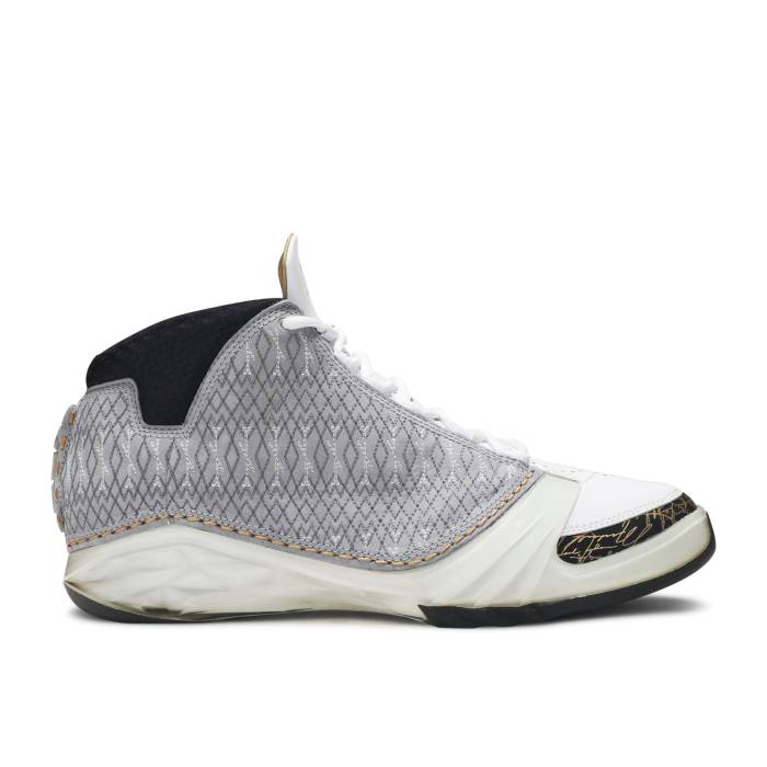 ナイキ エアジョーダン Air Jordan 【 Jordan 23 Og White Stealth Men White/Stealth/Black/Metallic Gold 】 メンズ 白色 ホワイト ステルス 黒色 ブラック ゴールド