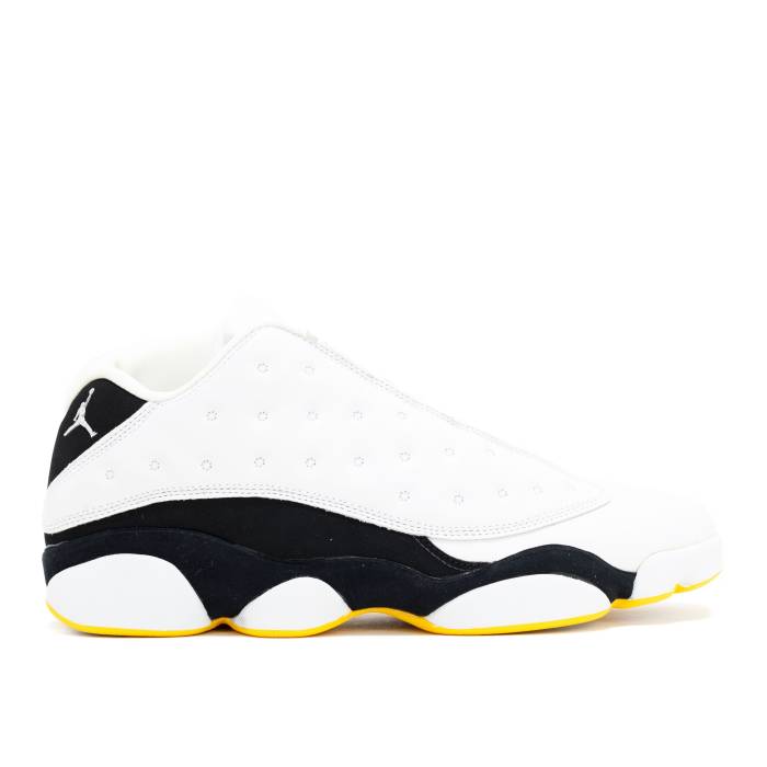ナイキ　エアジョーダン Air Jordan 【 Jordan 13 Retro Low 'White Varsity Maize' Men White/Metallic Silver/Black/Varsity Maize 】 13 サーティーン レトロ メンズ 白色 ホワイト Silver 銀色・シルバー 黒色 ブラック｜スニケス
