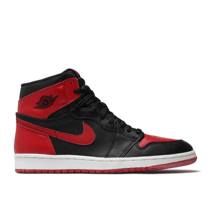 ナイキ エアジョーダン Air Jordan 【 Jordan 1 Retro 'Bred' 1994 Men Black/Red 】 レトロ メンズ 黒色 ブラック Red 赤・レッド|スニケス