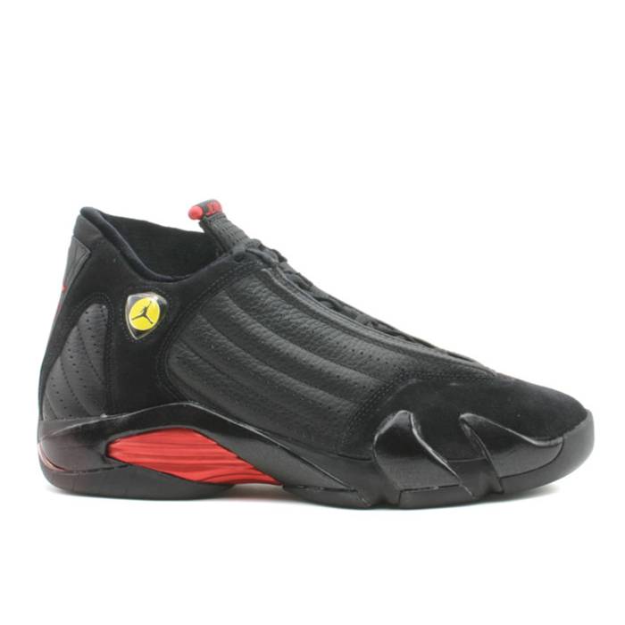 ナイキ エアジョーダン Air Jordan 【 Jordan 14 Retro Last Shot 2005 Men Black/Varsity Red/Black 】 レトロ メンズ 黒色 ブラック Red 赤・レッド