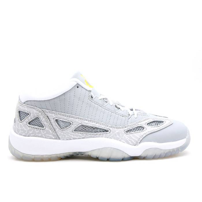 ナイキ　エアジョーダン Air Jordan 【 Jordan 11 Retro Gs Youth Silver/Zest-White 】 レトロ ジュニア キッズ Silver 銀色・シルバー｜スニケス