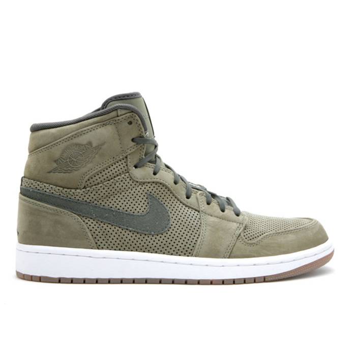 ナイキ エアジョーダン Air Jordan 【 Jordan 1 Retro Hi Premier \u0027Urban Haze\u0027 Men Urban Haze/Dark Army-Bright Ccts 】 レトロ 割り増し金 メンズ