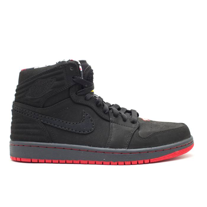ナイキ　エアジョーダン Air Jordan 【 Jordan 1 Retro '93 Playoffs' Men Black/Black-True Red-Anthrct 】 レトロ メンズ 黒色 ブラック
