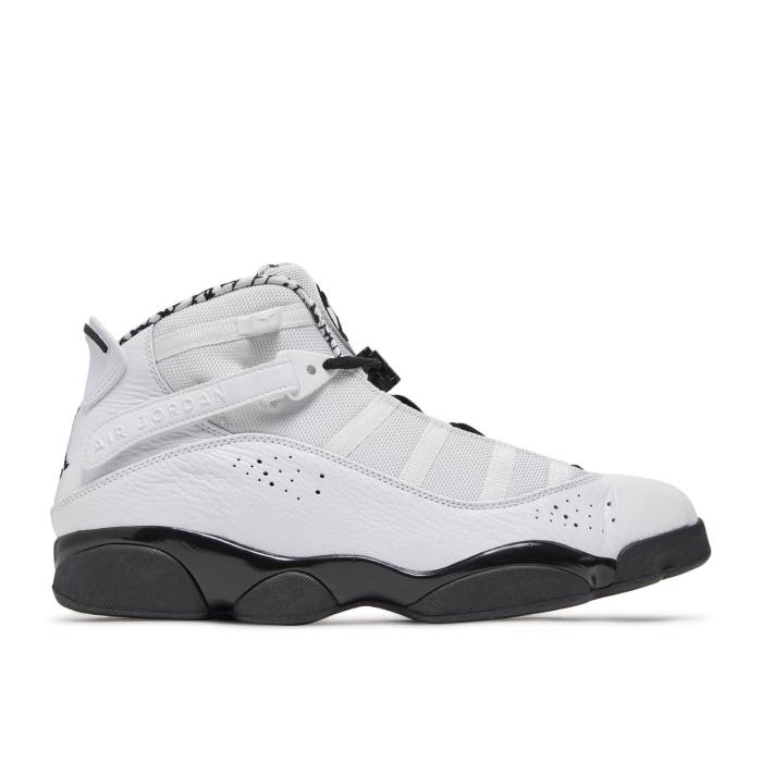 ナイキ エアジョーダン Air Jordan 【 Jordan 6 Rings Premier \u0027Motorsport\u0027 2010 Men White/Black/Metallic Gold 】 輪っか 割り増し金 メンズ 白いこと 白いこと 黒いこと 黒いこと ゴールド