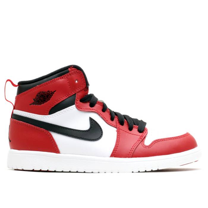 ナイキ　エアジョーダン Air Jordan 【 Jordan 1 Retro High Flex Ps 'Varsity Red' Youth White/Varsity Red-Black 】 レトロ ハイ ジュニア キッズ 白色 ホワイト｜スニケス