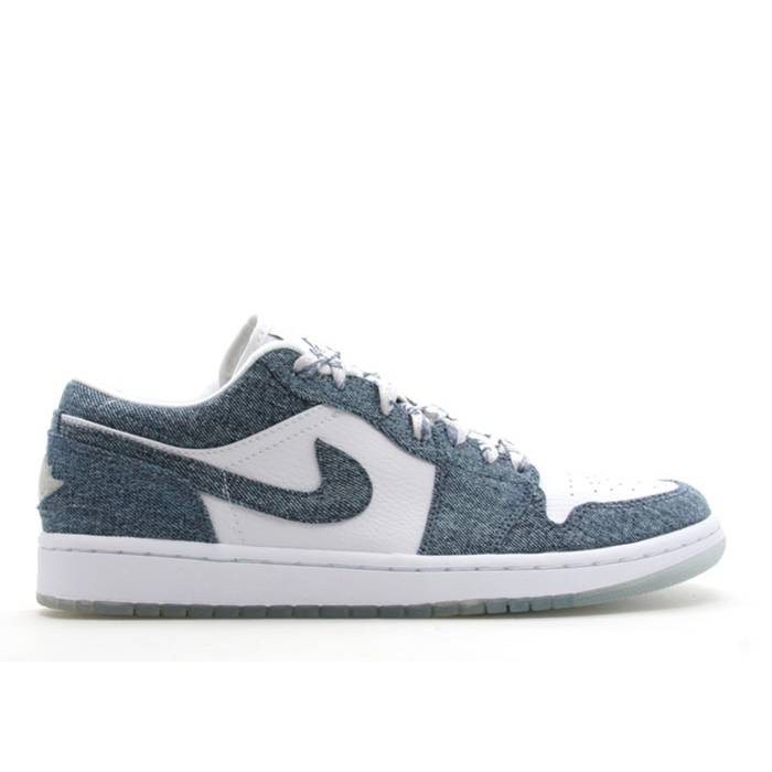 ナイキ エアジョーダン Air Jordan 【 Wmns Jordan 1 Retro Low \u0027Denim\u0027 Women White/Denim 】 レトロ レディース 白いこと 白いこと ジーンズ
